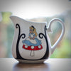 Alice in Wonderland Milk Jug