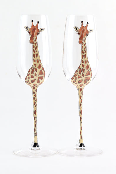 Giraffe Champagne Flute