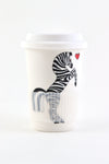 Zebra Travel Cup