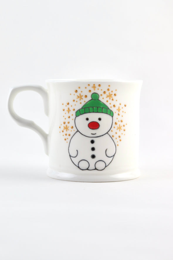 Personalised Snowman Cup