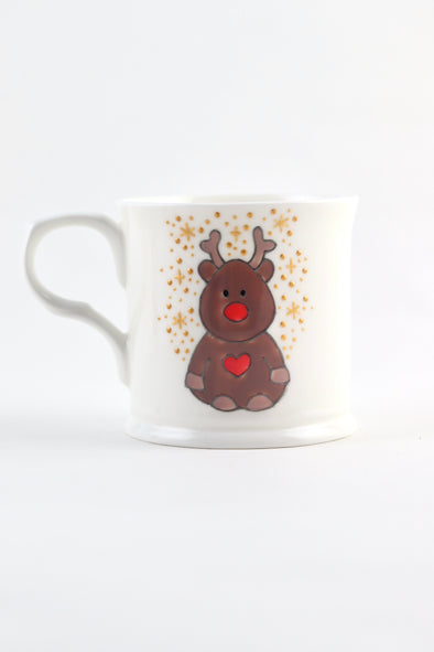 Personalised Reindeer Cup