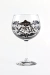 Black Lace Goblet