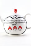 Alice in Wonderland Teapot