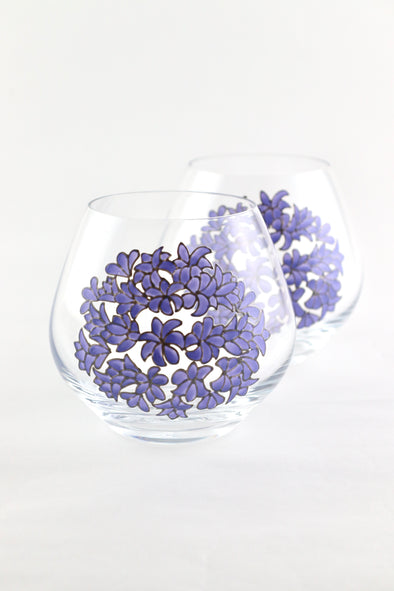 Agapanthus Crystal Tumbler