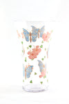 Butterflies and Blossom Vase