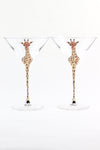 Giraffe Cocktail Glass