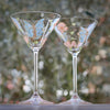 Butterflies and Blossom Cocktail Glass