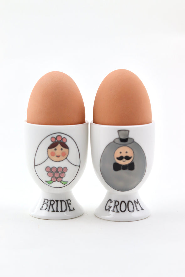Eggy Bride and Groom egg cups