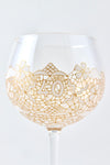 White Lace Goblet