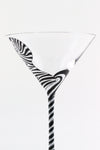 Zebra Cocktail Glasses