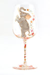 Dancing Elephants Wine Glasses