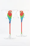 Parrot Cocktail Glasses