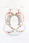 Dancing Elephants Vase