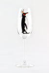 Bride and Groom Penguin Flutes