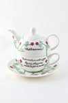 Romeo and Juliet Tea Set For One