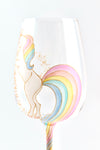 Unicorn Wine Glass