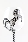 Zebra Wine Goblet