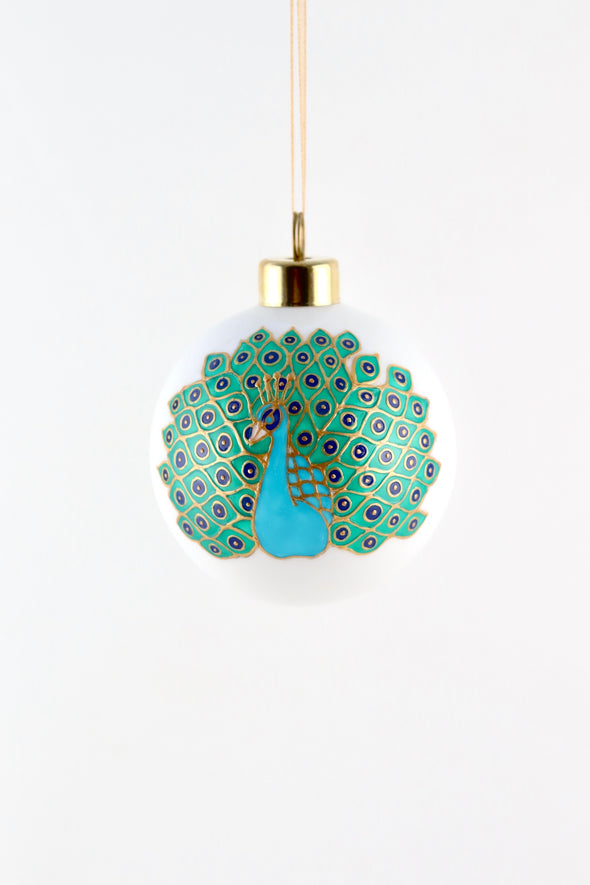 Peacock Bauble