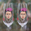 Frida Kahlo Champagne Flute