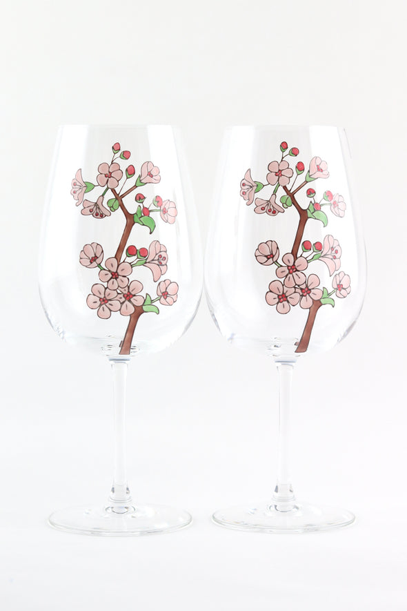 Cherry Blossom Goblet