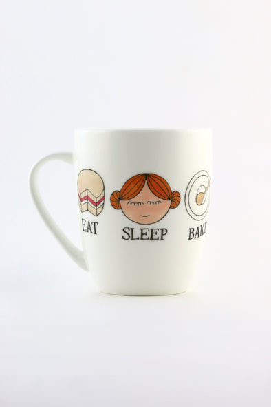 Eat Sleep Bake Mug