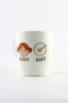 Eat Sleep Bake Mug