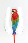 Parrot Wine Glasses