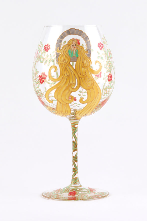 Rapunzel Wine Goblet