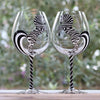 Zebra Wine Goblet