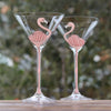 Flamingo Cocktail Glasses