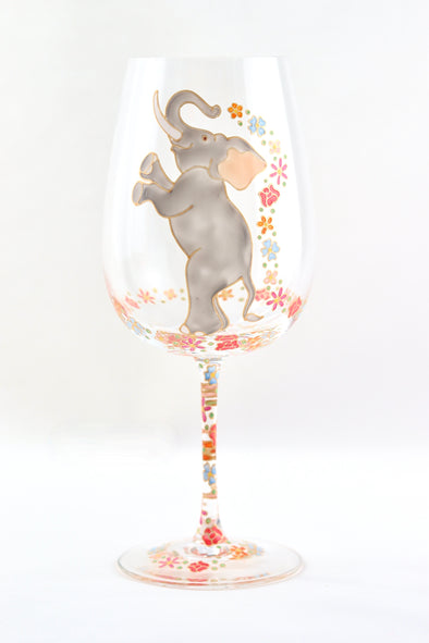 Dancing Elephant Goblet