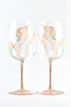 Unicorn Wine Glass