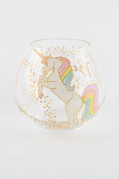 Unicorn Crystal Tumbler