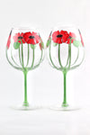 Poppy Wine Goblet