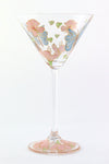 Butterflies and Blossom Cocktail Glass