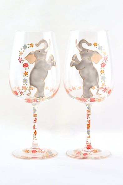 Dancing Elephant Goblet