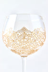 White Lace Goblet