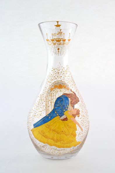 Beauty and the Beast Carafe Vase