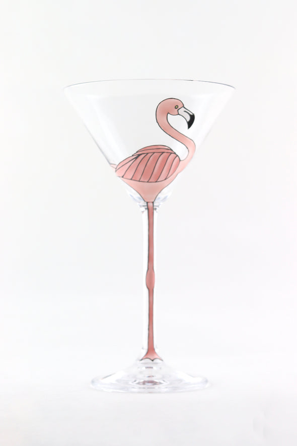 Flamingo Cocktail Glasses