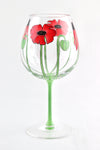 Poppy Wine Goblet