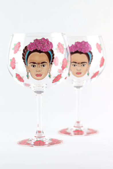 Frida Kahlo Copa de Gin
