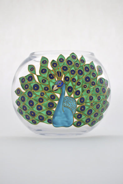 Peacock Tea light Holder