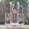 Tall Flamingo Pitcher