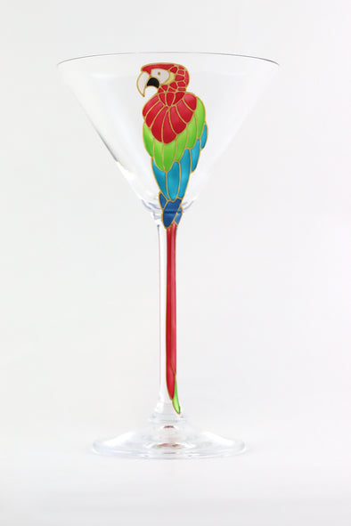 Parrot Cocktail Glasses