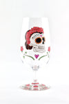 Dia de Los Muertos Beer Glass