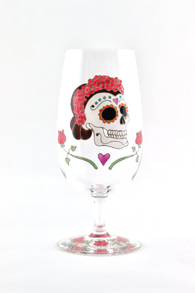 Dia de Los Muertos Beer Glass