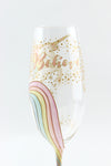 Unicorn Champagne Flutes