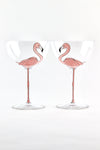 Flamingo Champagne Coupe