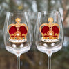 Crown Wine Glasses