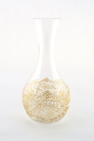 White Lace Carafe